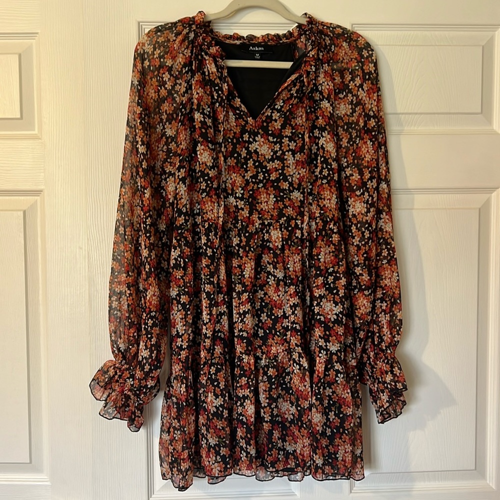 Long Sleeve Shift Dress